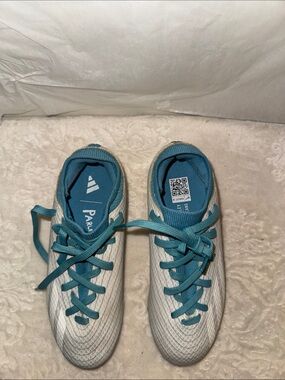 PARLEY Kids Teal and White Athletic Sneakers